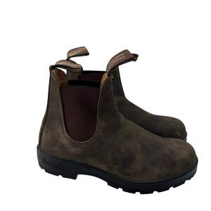 Like New! Blundstone  #585 WOMEN'S CLASSICS CHELSEA BOOTS - RUSTIC BROWN